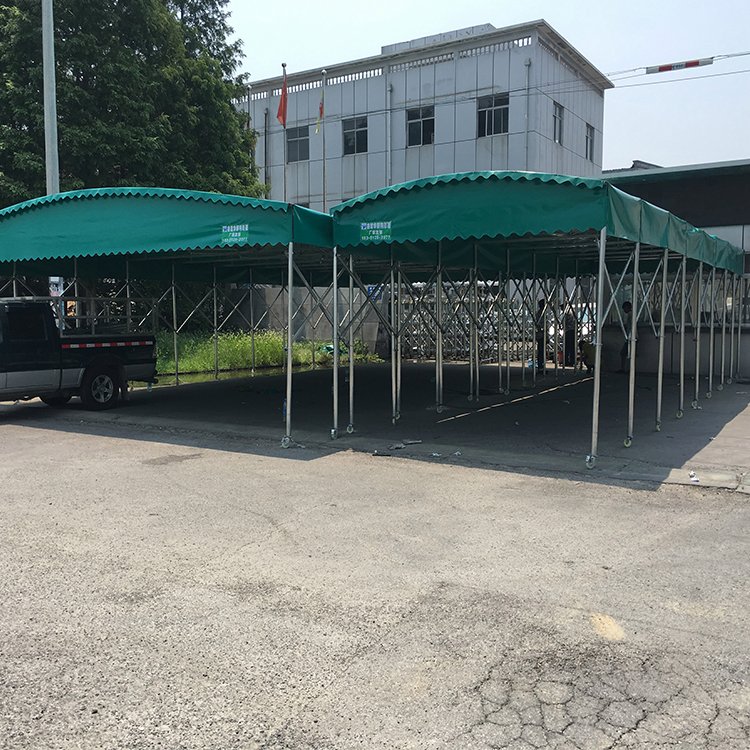 大排档伸缩雨棚