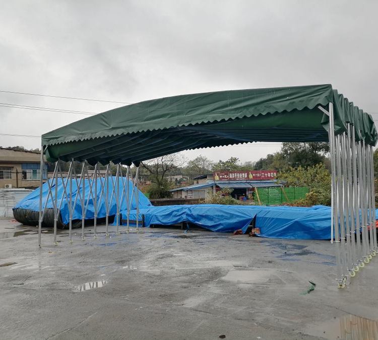 大排档伸缩雨棚