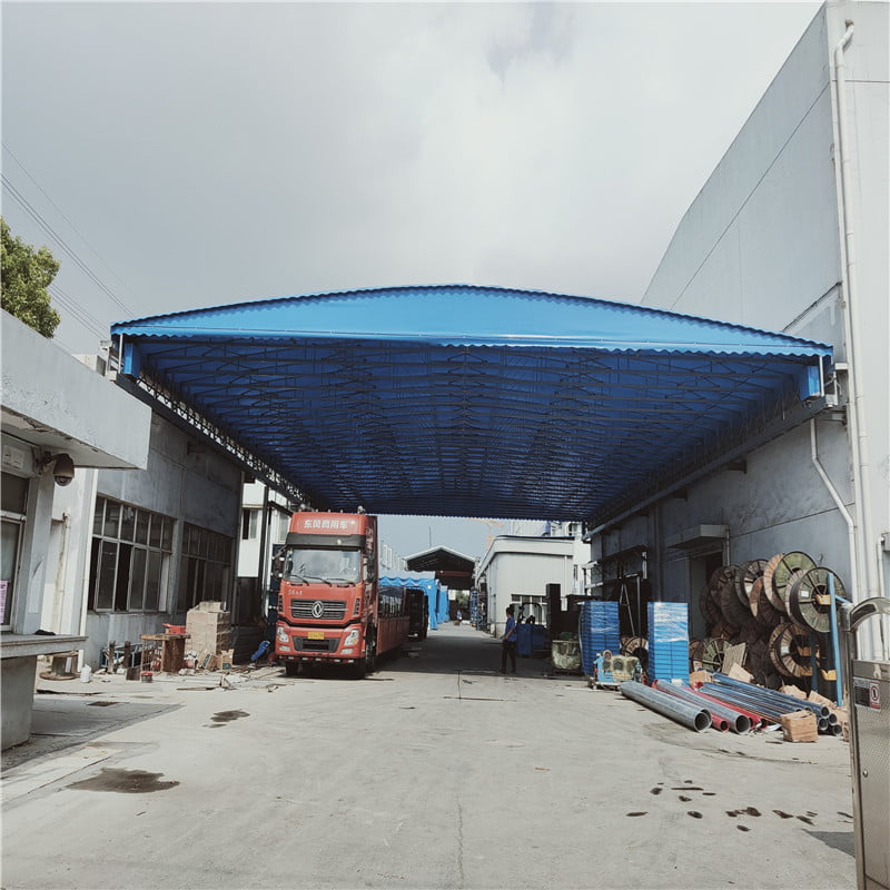 悬空电动雨棚